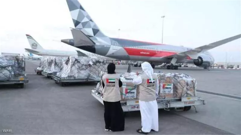 طائرة مساعدات طبية وغذائية إماراتية إلى موريتانيا