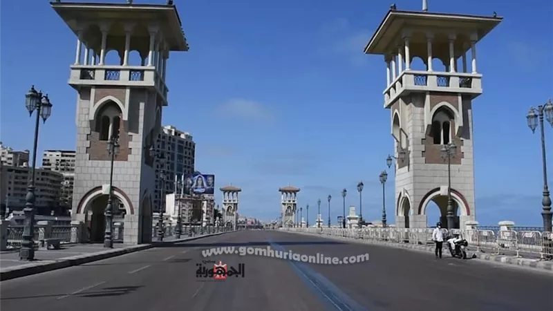 عروس المتوسط.. الشوارع خالية والكورنيش بلا زوار.. صور