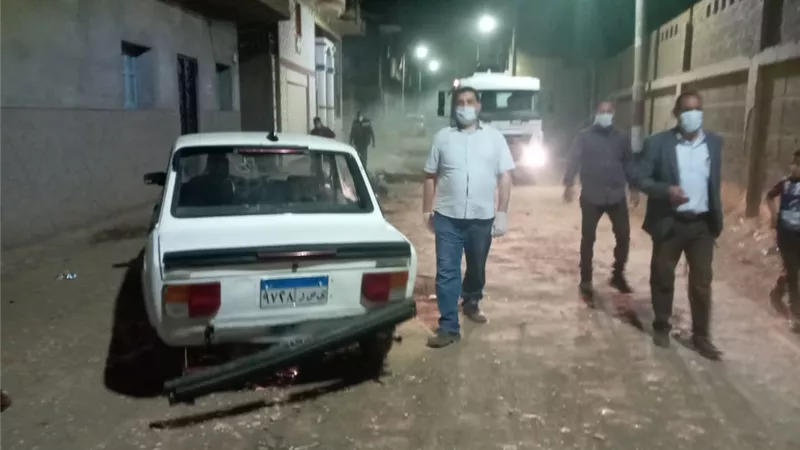 حملات رش وتطهير مستمرة بقرى ومراكز أسيوط للوقاية من فيروس كورونا
