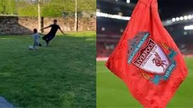 نجم ليفربول يتدخل بشكل عنيف ضد ابنه ويتهمه بالتمثيل