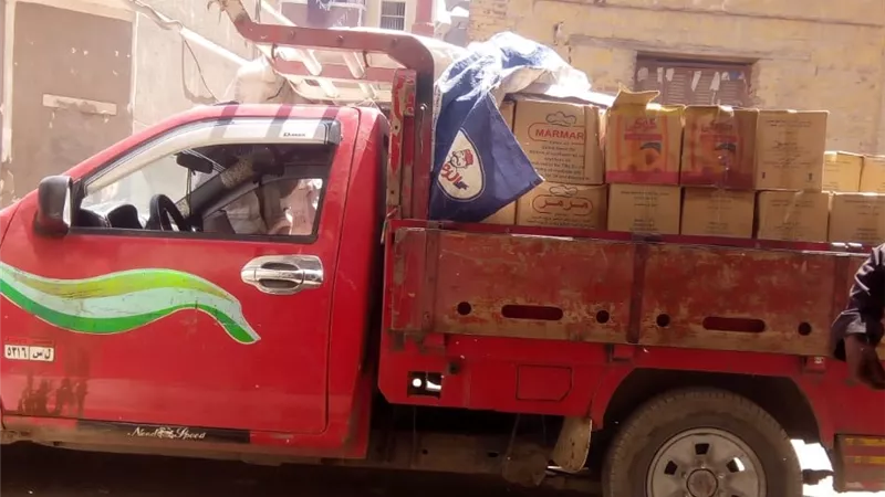 ضبط سيارة محملة بـــالزيت التمويني قبل بيعها في السوق السوداء ببنى سويف