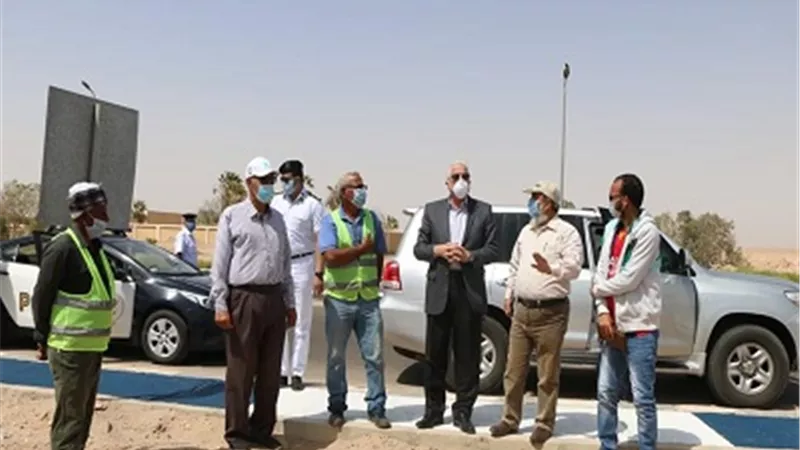 فوده.. يتفقد المشروعات التنموية بطور سيناء ويشدد علي الإجراءات الإحترازية ضد فيروس كورونا