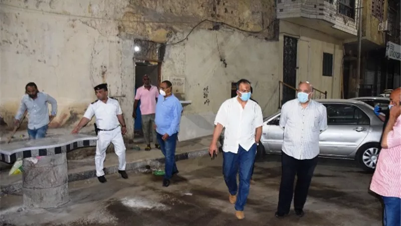 إزالة ٧ حالات إشغال طريق فى حملة بقيادة السكرتير العام للأقصر