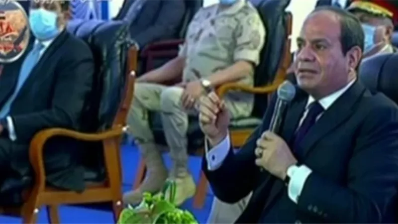 الرئيس السيسي يعرض بالارقام تطورات فيروس كورونا خلال ٧ اسابيع