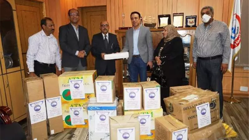 امانة مستقبل وطن ابوتيج تهدي مستشفيات الحجر الصحي مستلزمات الوقاية والتعقيم