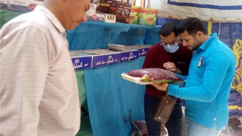 ضبط دقيق ومستلزمات طبية ومنتجات منتهية الصلاحية ببنى سويف