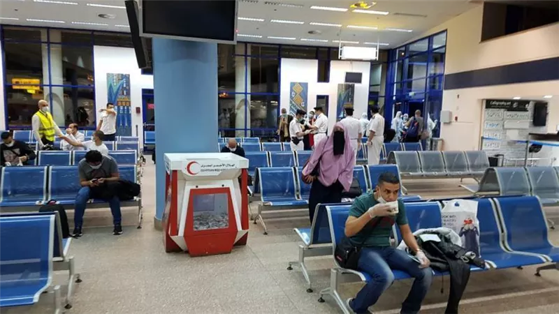 ٣٦٨ مصريا من العالقين في المغرب وأمستردام يصلوا مرسي علم علي متن رحلتين استثنائيتين