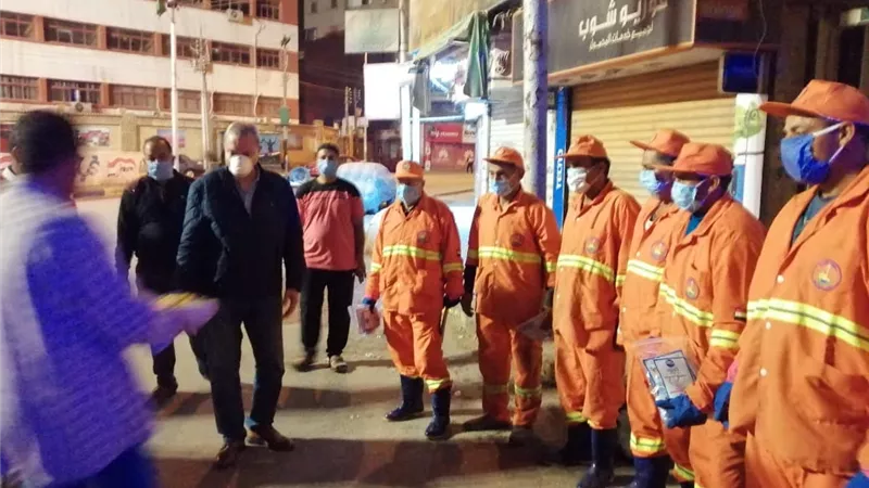 المحافظ يقوم بجولة مسائية مفاجئة بمدن شبين القناطر وبنها