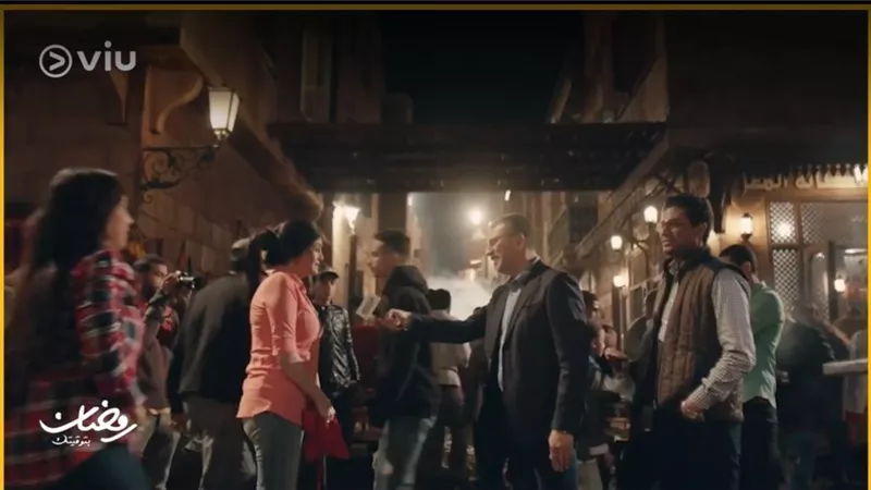 مقابلة عمرو الليثي مع غادة عبد الرازق بمسلسل سلطانة المعز.. فيديو