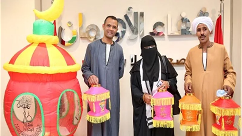 شفاء الأورمان تحتفل بقدوم شهر رمضان المعظم