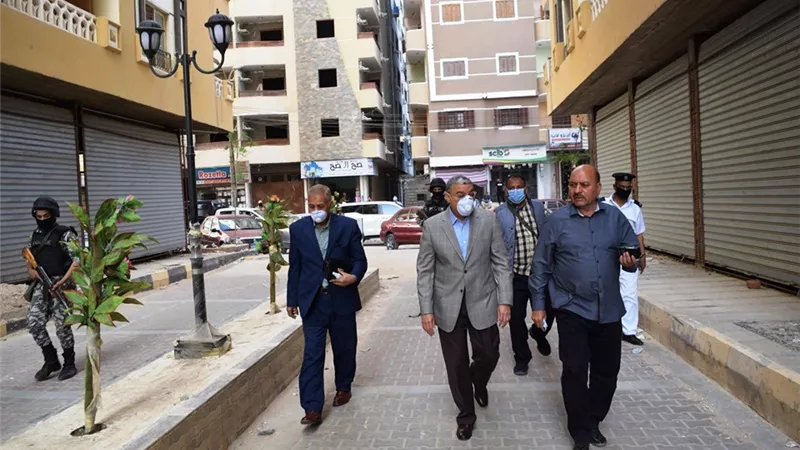محافظ المنيا : حملات ازالة المبانى المخالفة مستمرة