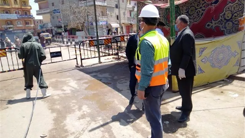 التزام أهالي قرية الزعفران بالعزل الصحي فى كفر الشيخ.. بالصور