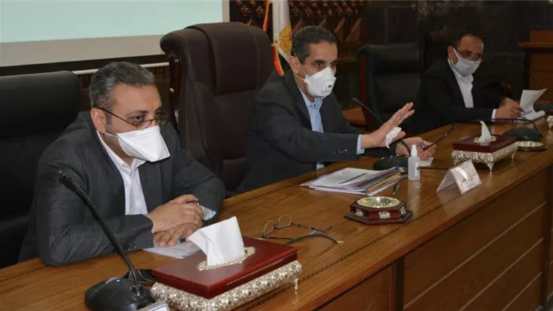 محافظ الغربية : اجتماع موسع لمتابعة المشروعات الجاري تنفيذها