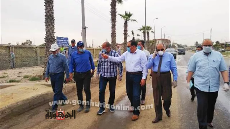 محافظ الشرقية يتابع أعمال النظافة ورفع الإشغالات بمدينة بلبيس