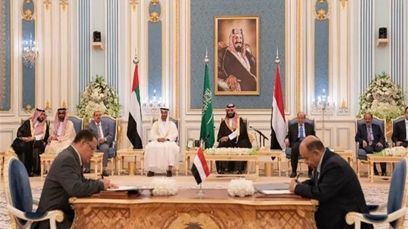 اصطفاف عربى حول تنفيذ اتفاق الرياض