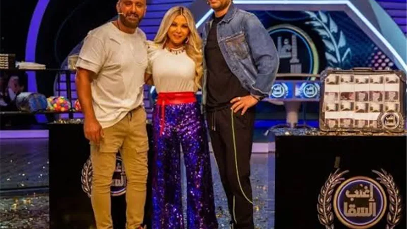 وصلة رقص بين عمرو سعد وأحمد السقا على