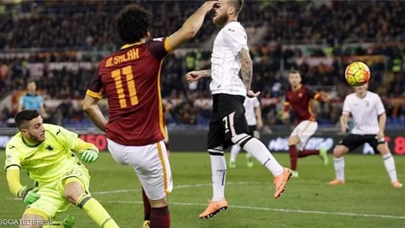 بالفيديو.. صلاح ينافس على لقب أفضل هدف في القرن لروما بالدوري الإيطالي