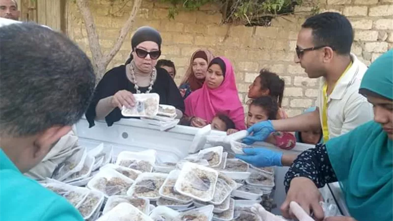 مطبخ تضامن بنى سويف يوفر ٣٠ ألف وجبه رمضانيه