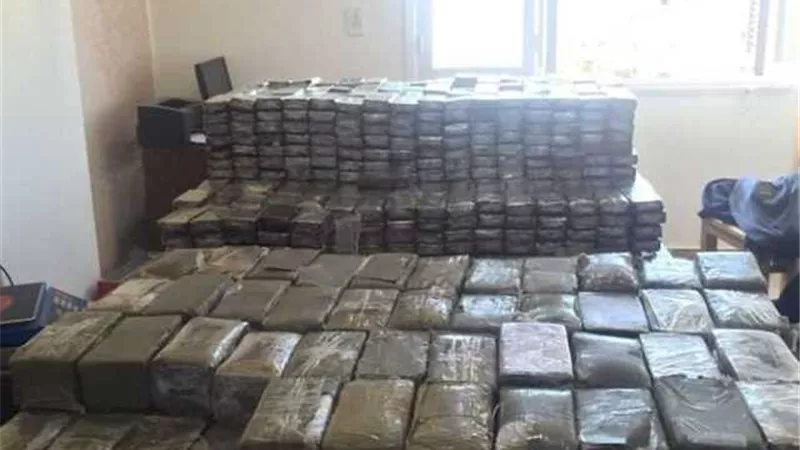 حبس عاطل ضبط بحوزته 250 طربة لمخدر الحشيش بحوش عيسى