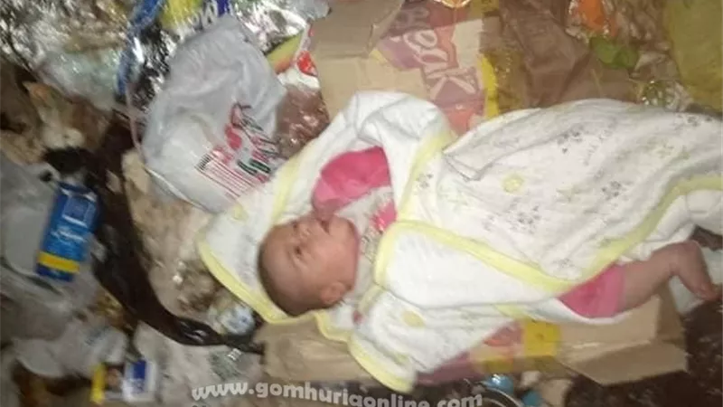 مباحث الدقهلية تكثف جهودها لكشف لغز العثور على طفل رضيع ملقى بالقمامة