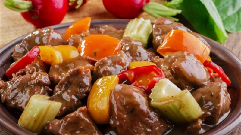 طريقة عمل تورلي الخضراوات باللحم