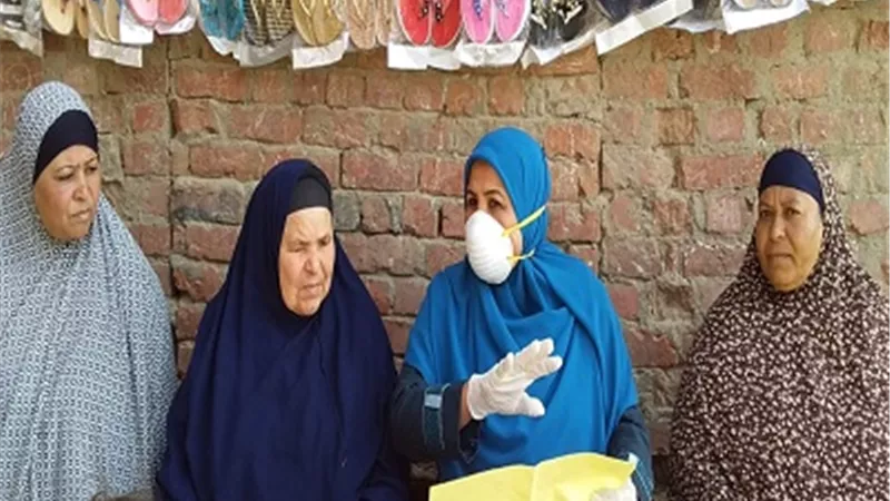 قومي المرأة يطلق حملات توعية ضد كورونا في 922 قرية ومدينة وحي بالمحافظات
