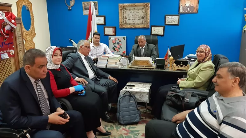 انتظام دخول التلاميذ بالقاهرة على المنصه فى اليوم الأول لامتحانات الصف الاول الثانوى العام