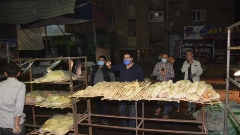 غلق 5 محال ومصادرة أنابيب بوتاجاز منزليه بمخبز ببنى سويف