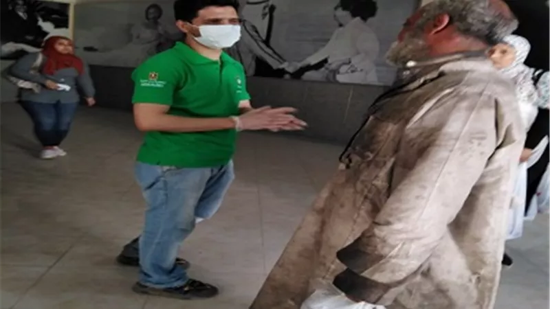 فريق حماية اطفال وكبار بلا مأوى ينقذ مسنا وفتاة ورضيعة من الشارع