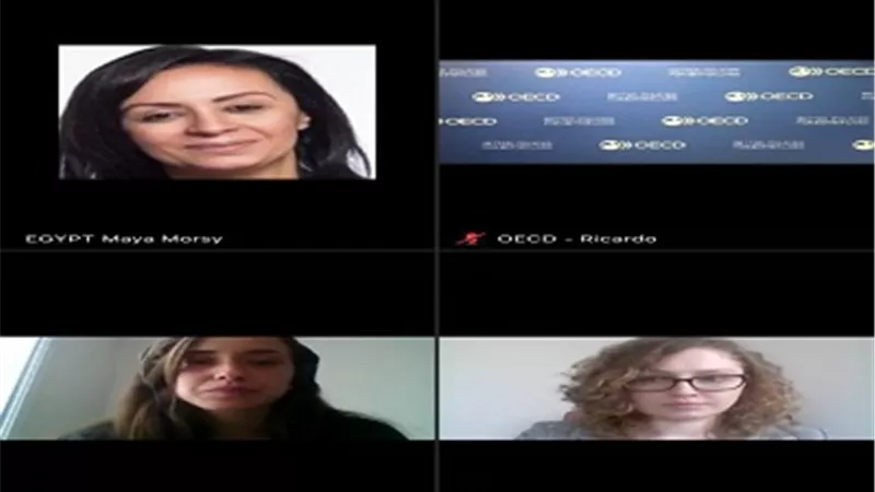 مايا مرسى تستعرض ورقة السياسات المقترحة بشأن خطة الحكومة للاستجابة لاحتياجات المرأة أثناء كورونا