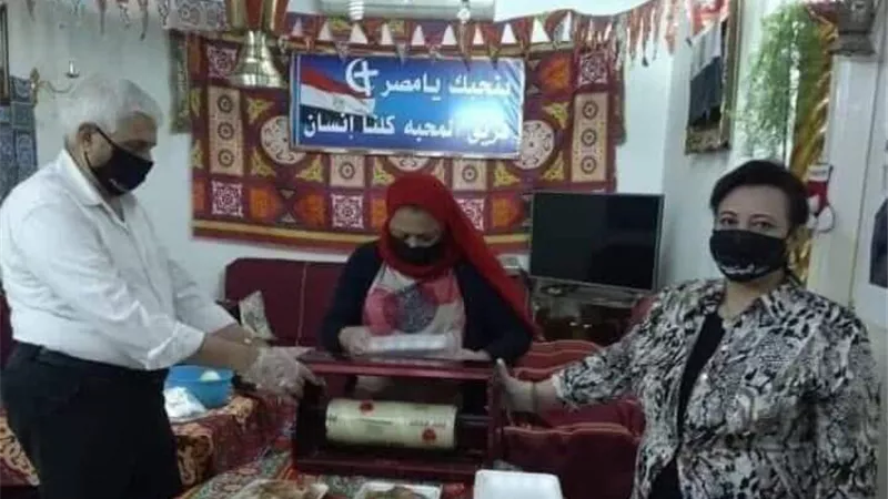 قبطي يدشن مبادرة لإفطار الصائمين في رمضان بالشرقية : مصر بلد المحبة وسنظل في ترابط