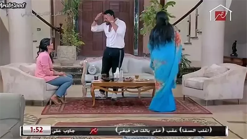 انفعال حسن الرداد بسبب مشادة بين فيفى عبده وجارها