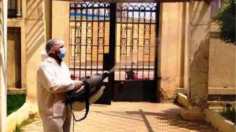 21 الف حملة تطهير وتعقيم لمواجهة 