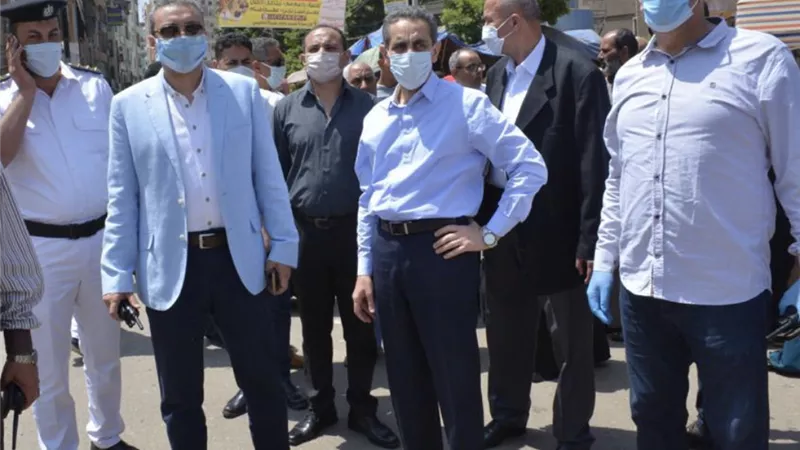 محافظ الغربية:نقل الباعة الجائلين من الحكمة و ستوته إلى باكيات جديدة بـ