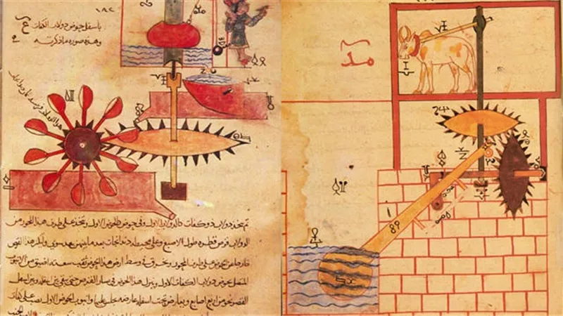 بديع الزمان الجزري عالم مسلم ابتكر الانسان الآلي من ألف سنة