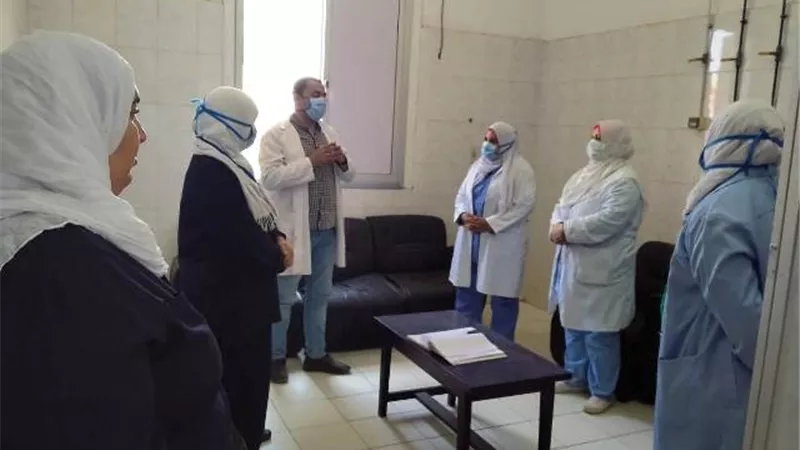 التدريب اليومي المكثف للفرق الطبية والعاملين بمستشفيات صحة الشرقية.. بالصور