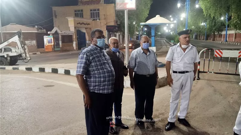 أعمال تطهير مستمرة بالمراكز وحملة بحي شرق اسيوط ضمن اجراءات مواجهة كورونا