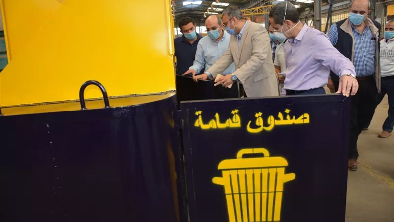 للارتقاء بـ«منظومة القمامة» بالغربية.. 100 صندوق جديد لجمع القمامة وكاميرات مراقبة لضبط ومنع أى مخالفات