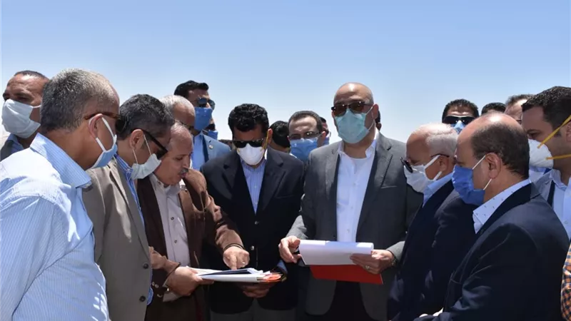 وزيرا الشباب والإسكان يتفقدان أرض إنشاء مدينة رياضية واستاد بمدينة بورسعيد الجديدة