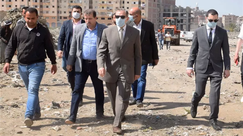 محافظ كفر الشيخ يتفقد الحالة الإنشائية لعمارات تحيا مصر