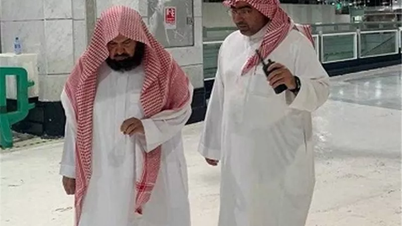 السديس في جولة ميدانية بالمسجد الحرام