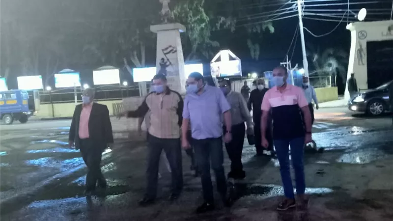 نائبا المحافظ فى جولتين فى ببا وسمسطا