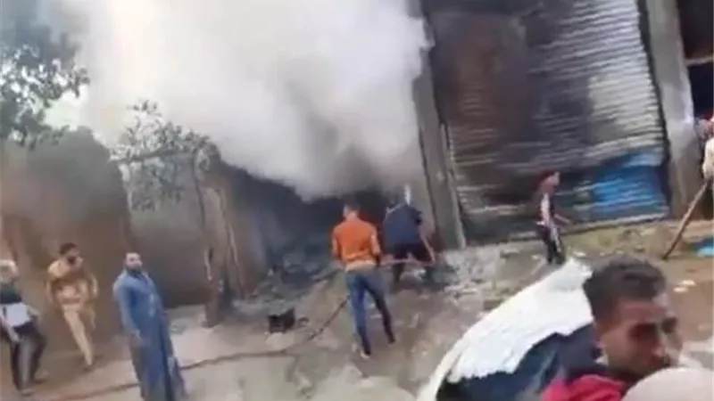 السيطرة على حريق داخل مصنع لإنتاج العسل بطنطا