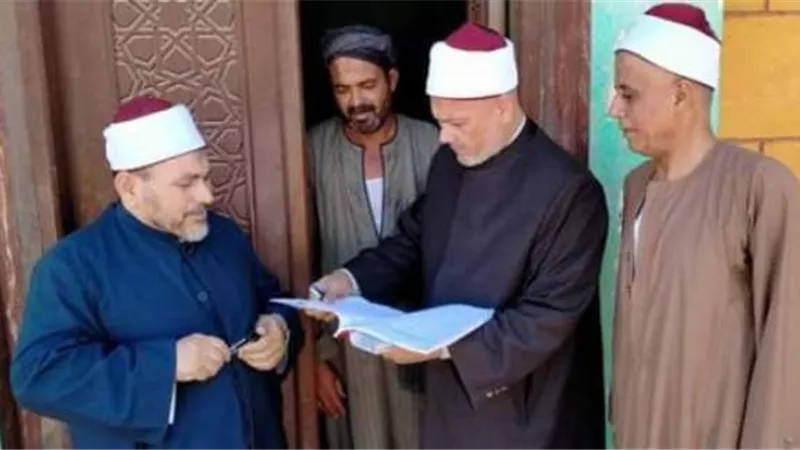 بالصور وكيل أوقاف أسيوط يقود حملة تفتيش مكبرة على المساجد
