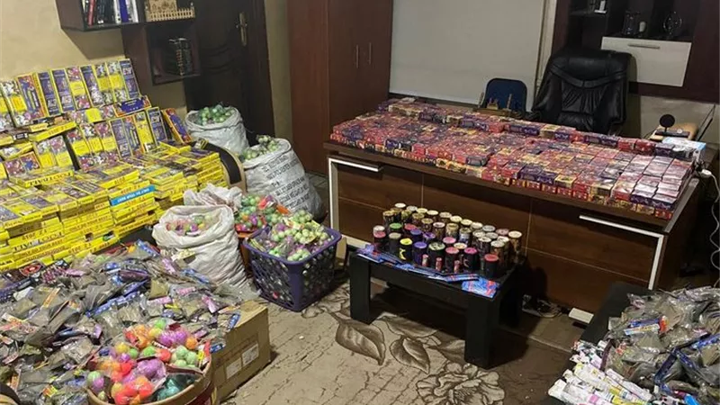 أمن القاهرة ينجح فى ضبط أكثر من مليوني قطعة ألعاب نارية