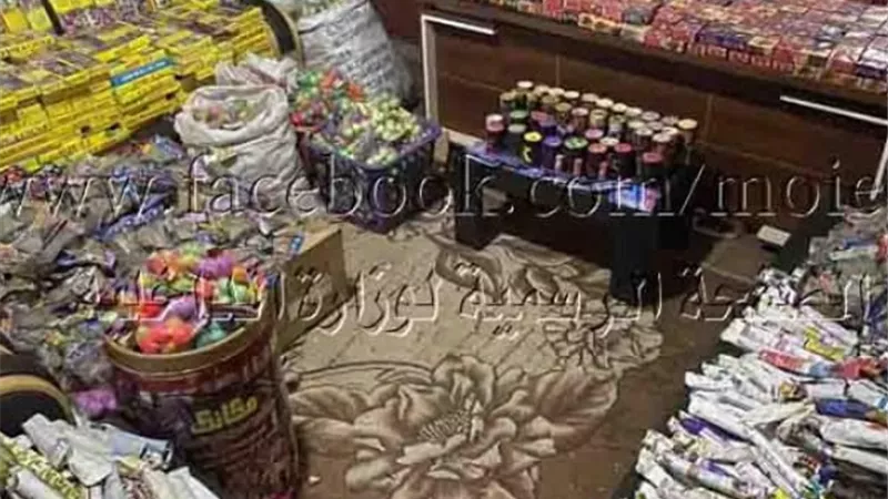 ضبط 2 مليون صاروخ مع تاجر ألعاب نارية بحدائق القبة
