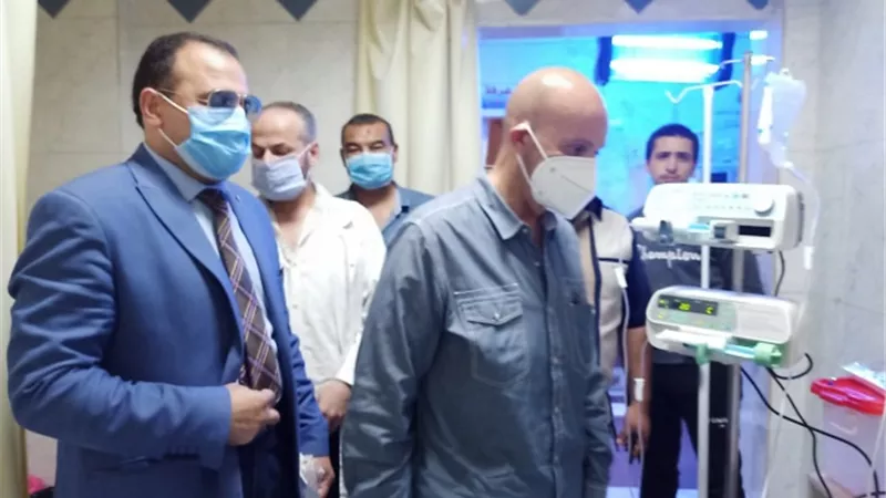 مدير الصحة يتابع مرضى مستشفي أبوحماد واعمال التشطيبات بالدرو الثالث