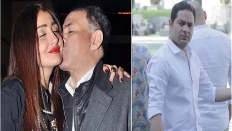 احدث ظهور لزوج الفنانة غادة عبد الرازق بعد زواجهم