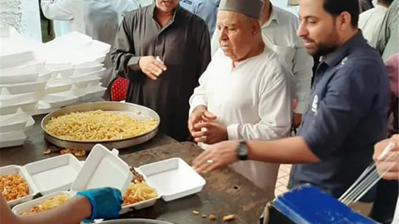 وجبات افطار وسحور يوميا دليفري من مؤسسة اهل الخير بمنشأة سلطان بمنوف