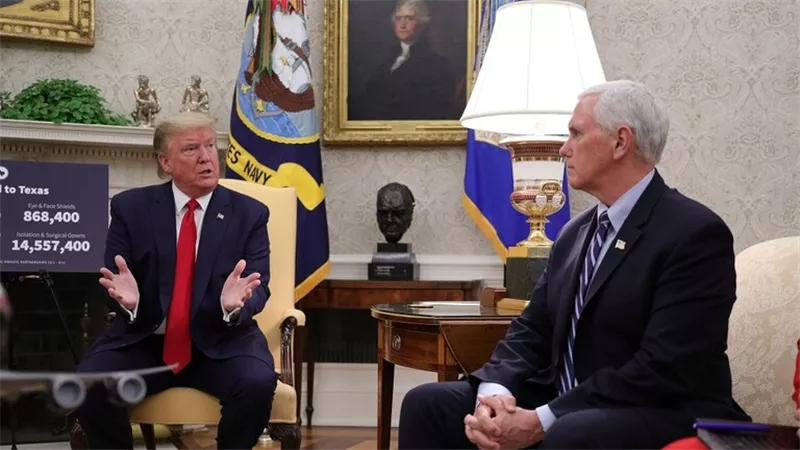البيت الأبيض: ترامب وبينس لم يخالطا الموظف المصاب بكورونا